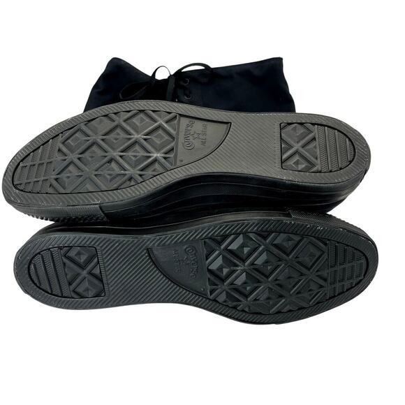 Converse Chuck Taylor All Star XX Hi Sneaker Black Knee High Lace Up Zip 13 NEW main image 5